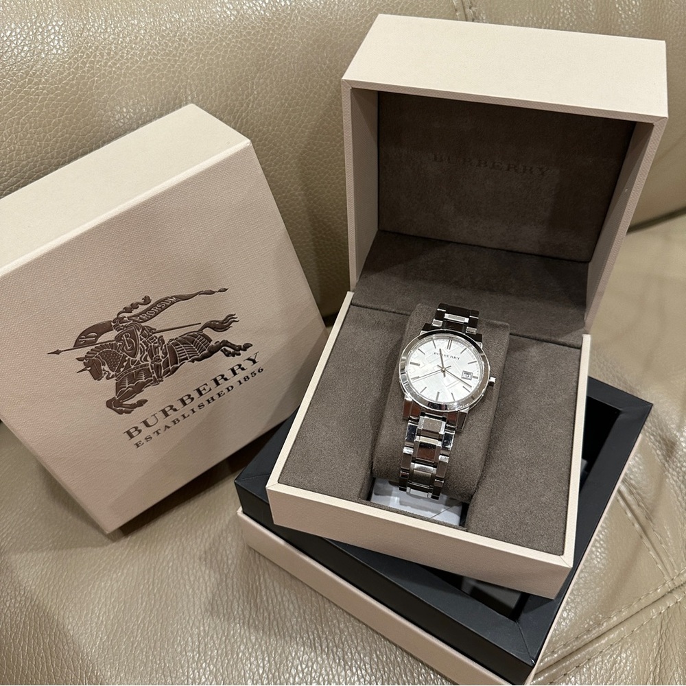 Burberry Ladies Watch The City BU9100 34mm Stainless Steel Watch